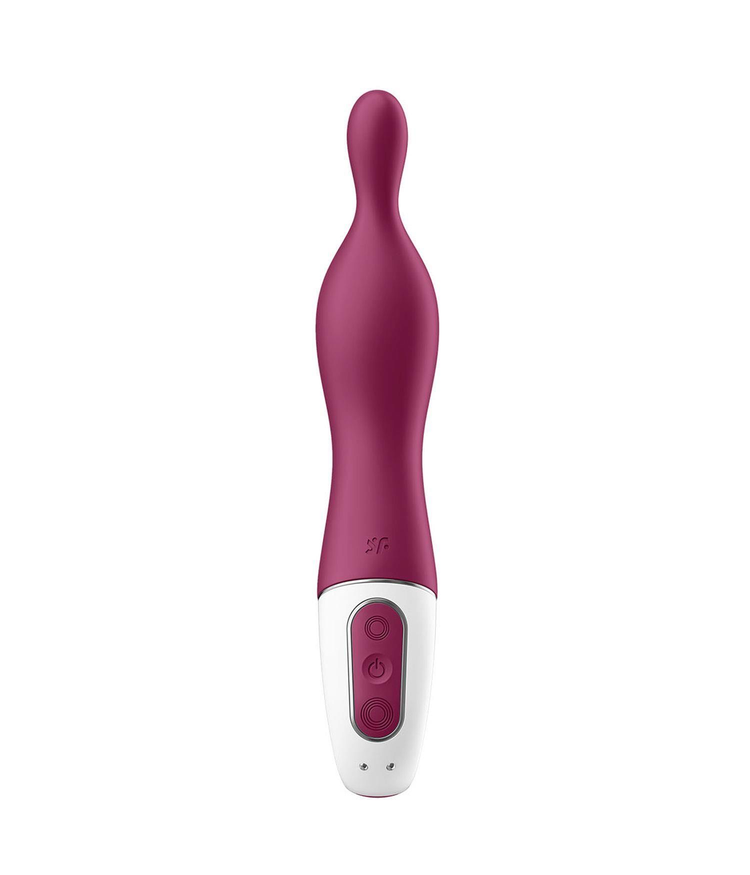 Вибратор Satisfyer A-Mazing 1, 21,7 см (бордовый)