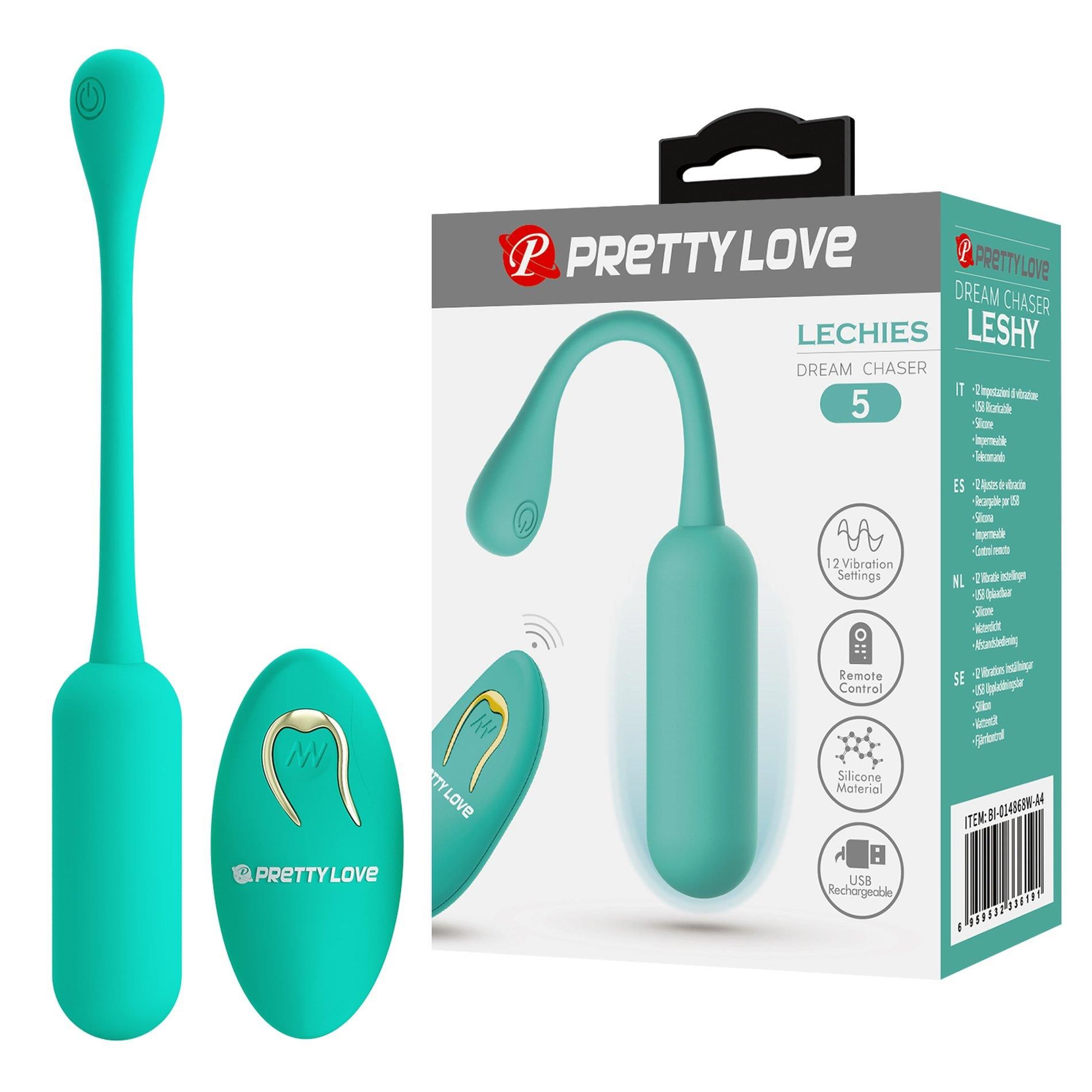 Виброяйцо Pretty Love Lechies Dream, 18,6 см (бирюзовый)