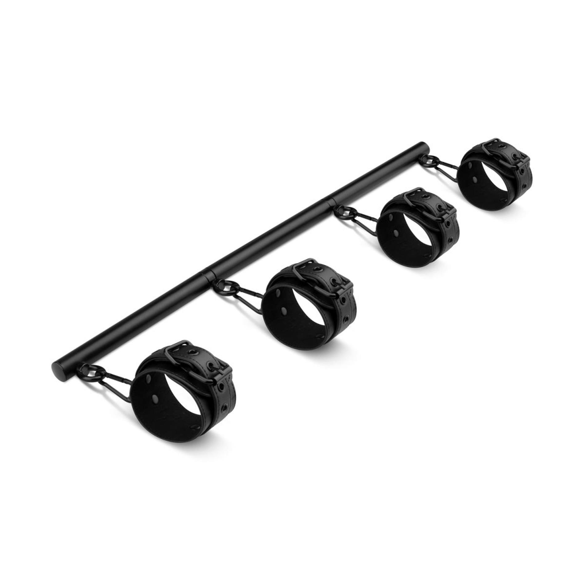 Bedroom Fantasies Adjustable Spreader Bar - Drążek rozpierający, Czarny, 62 cm