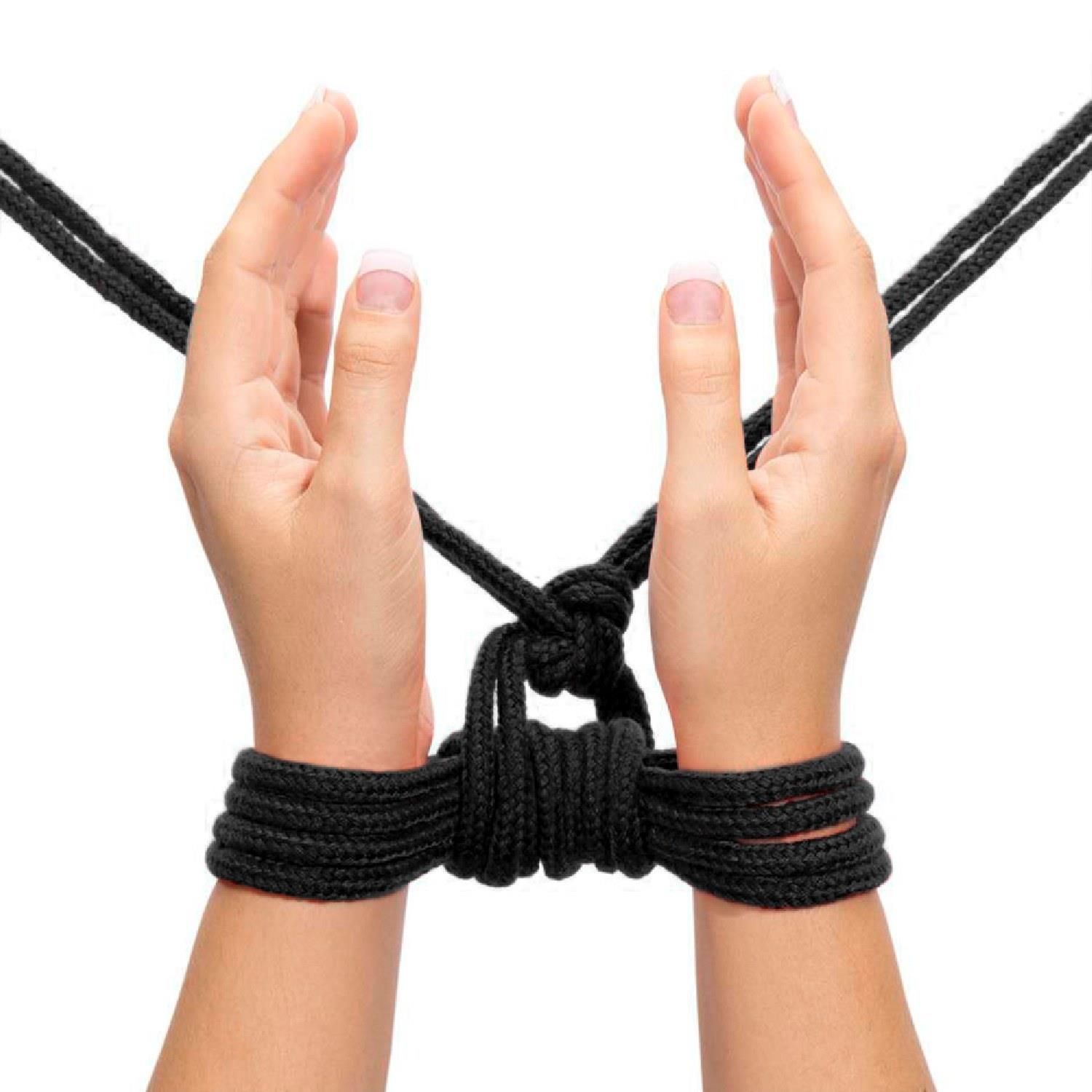 Мотузка для зв'язування Fetish Bondage Rope, 10 м (чорний)