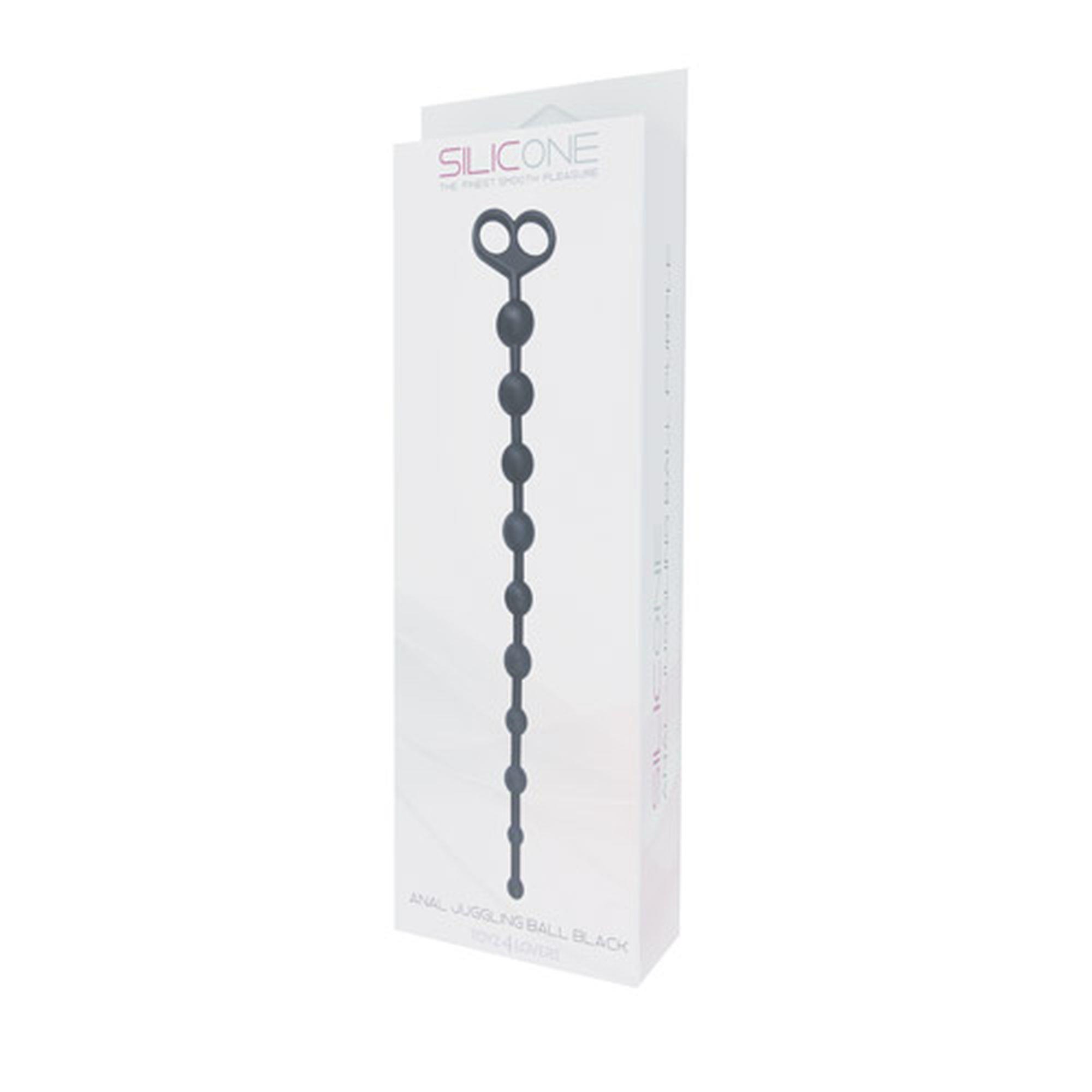Анальная цепочка Toyz4lovers Fallo, 33.6 см (черный)