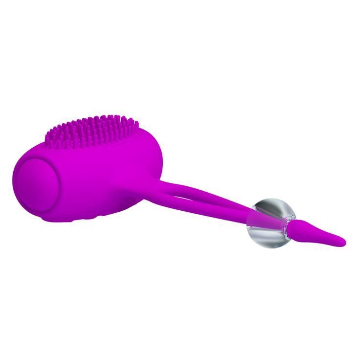 Стимулятори для сосків Pretty Love Bancroft Nipple, 9 см (фіолетовий)