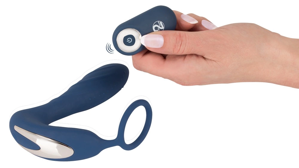 Стимулятор простаты You2Toys Prostate Plug, 14.5 см (синий)
