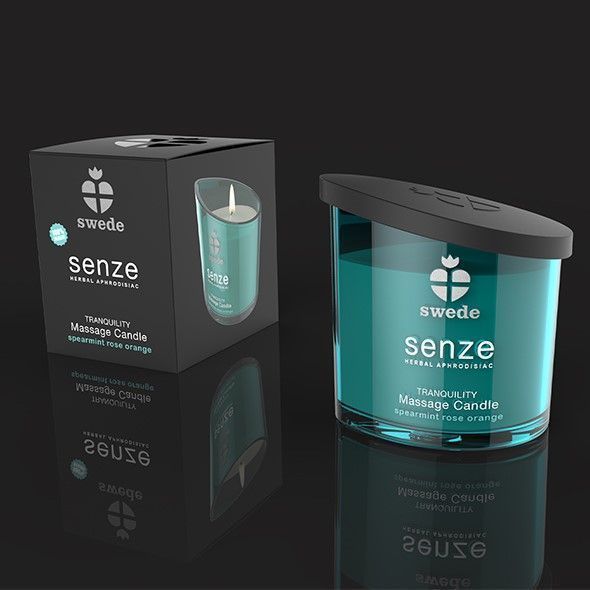 Массажная свеча Senze Tranquility Massage Candle, 50 мл