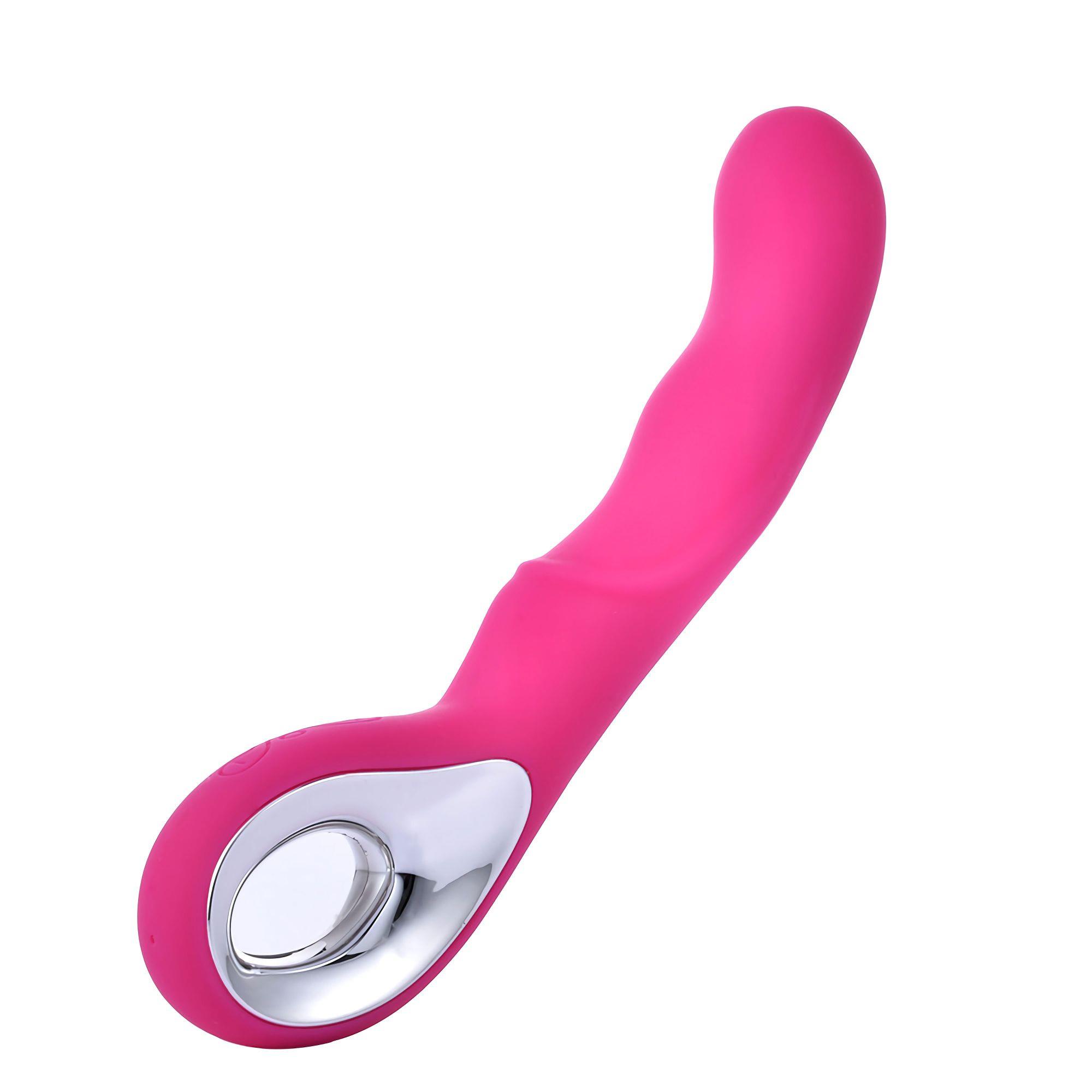 Вибратор B-Series Magic G-Spot, 20 см (розовый)