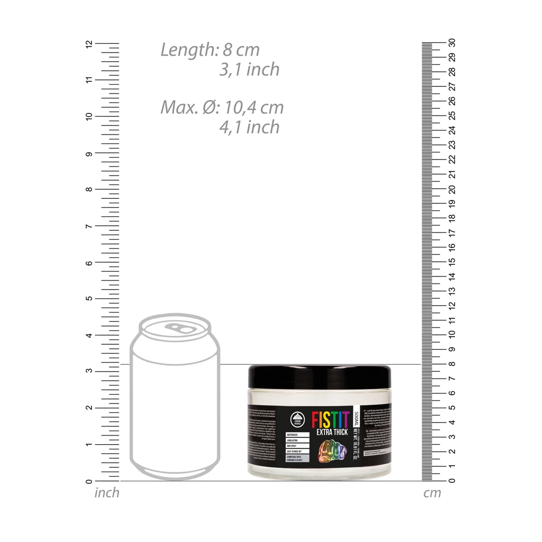 Lubrykant na bazie wody ShotsToys Fist It Extra Thick, 500 ml
