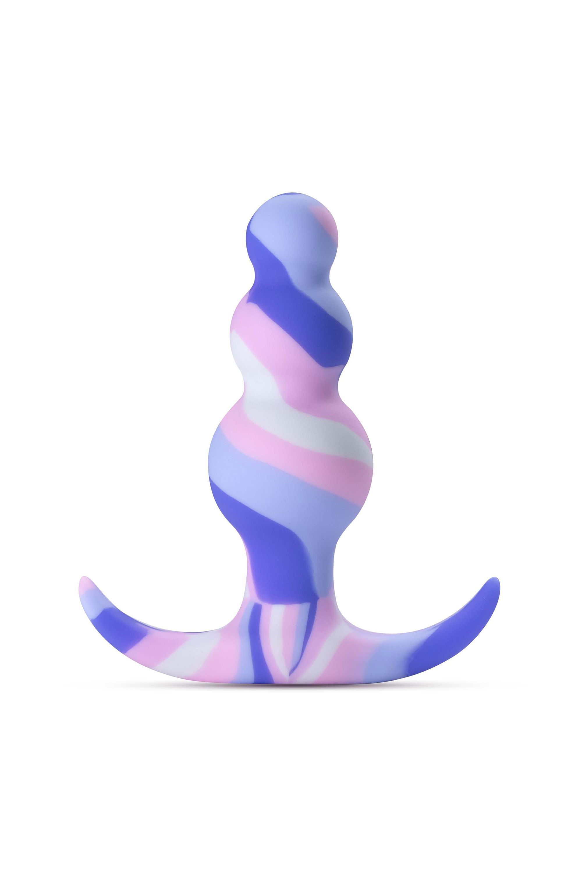 Korek analny Blush Avant Twilight, 7,6 cm (niebieski)