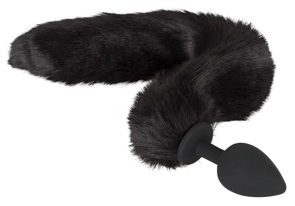 Набор Bad Kitty Pet Play Plug & Ears, 2 шт (черный)