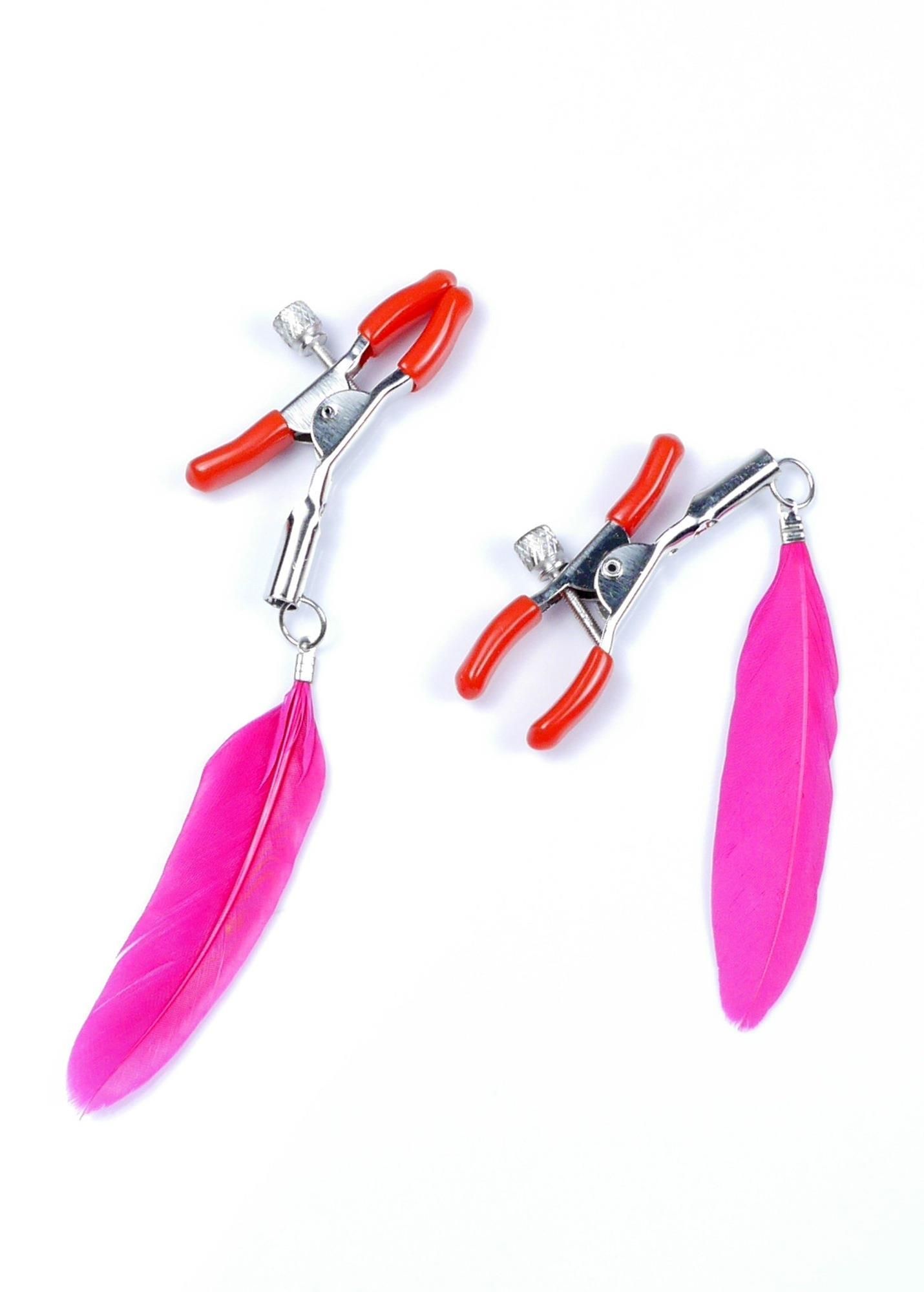 Зажимы для сосков Fetish Boss Series Exclusive No.13 (розовый)