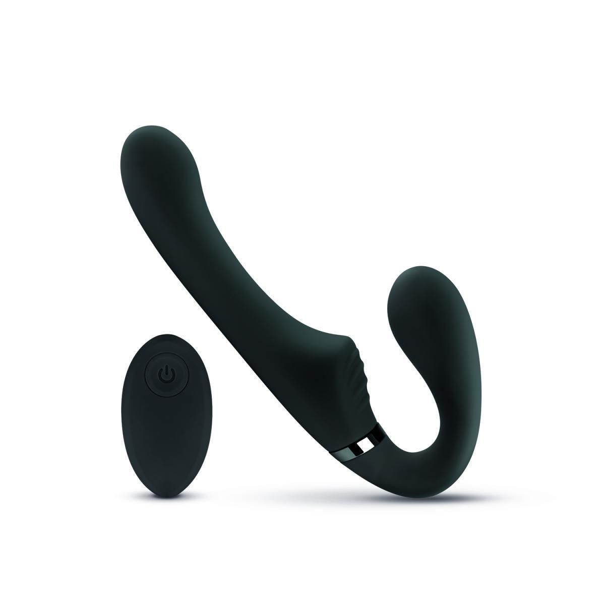 Strap-On No-Parts Avery, 22 cm (czarny)
