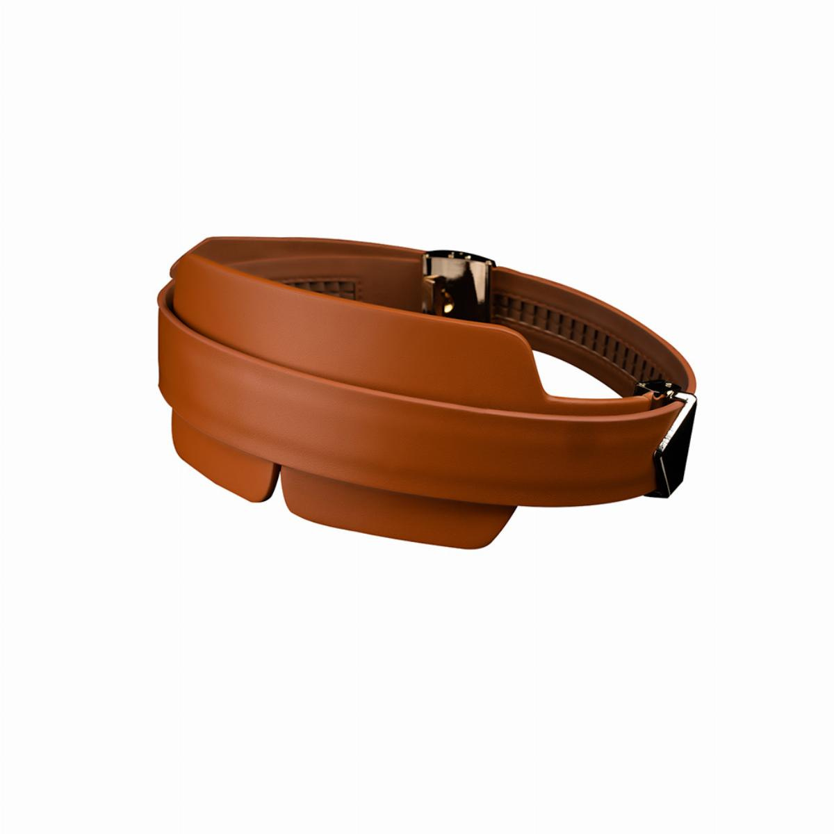 Маска на глаза Lockink Luxury Leather Blindfold Kit (коричневый)