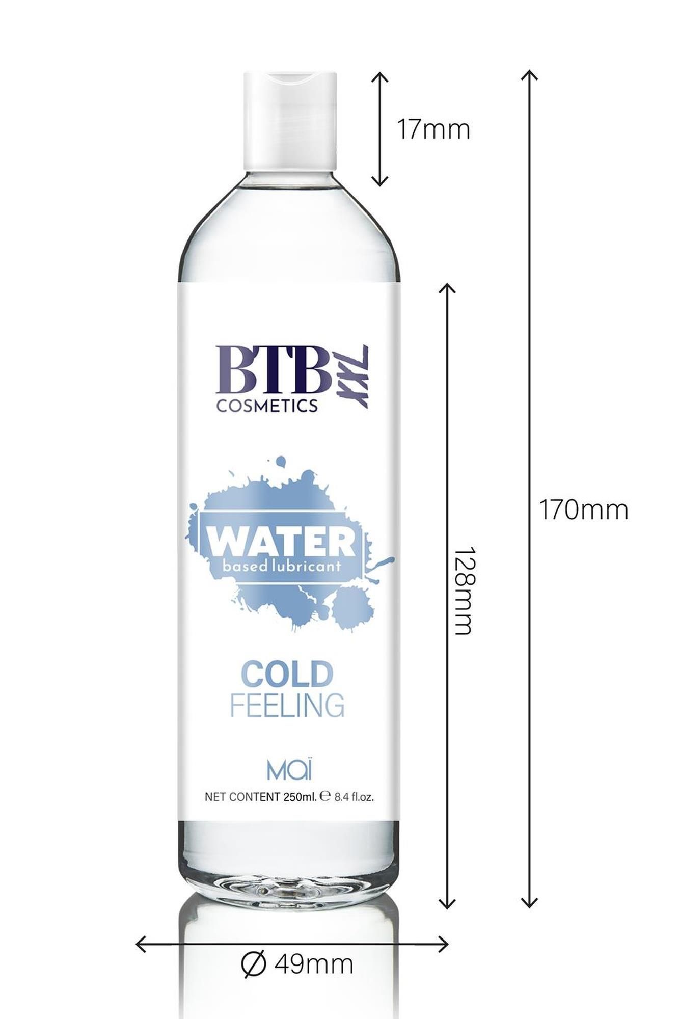 Охлаждающий лубрикант BTB Cold Feeling, 250 мл