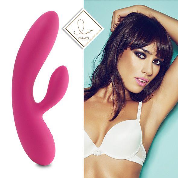Вибратор-кролик FeelzToys Lea, 20,2 см (розовый)