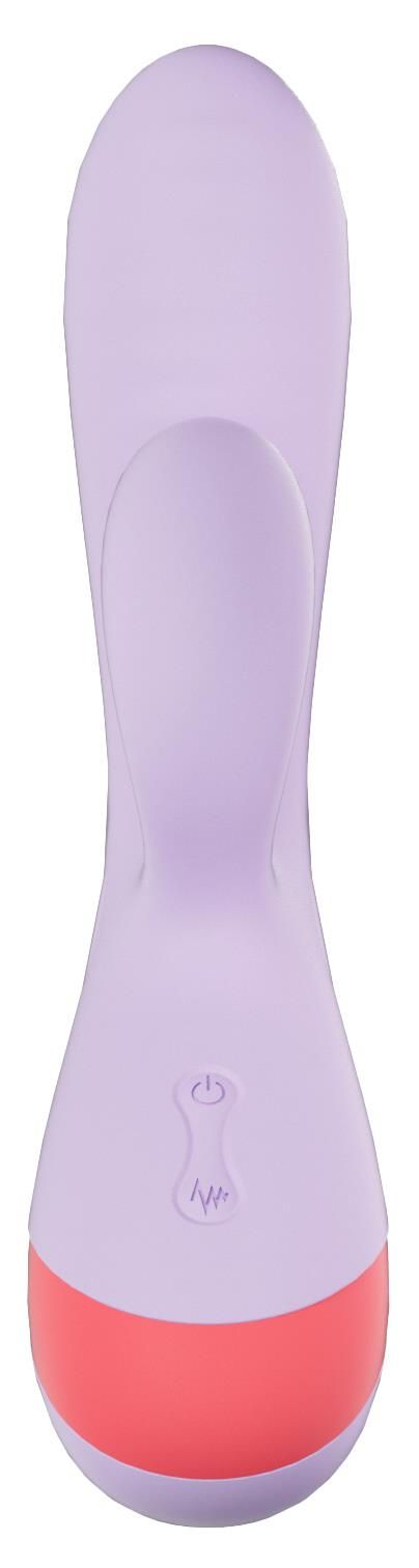 Wibrator królik Dream Toys Twin Toned Duo, 19 cm (fioletowy)