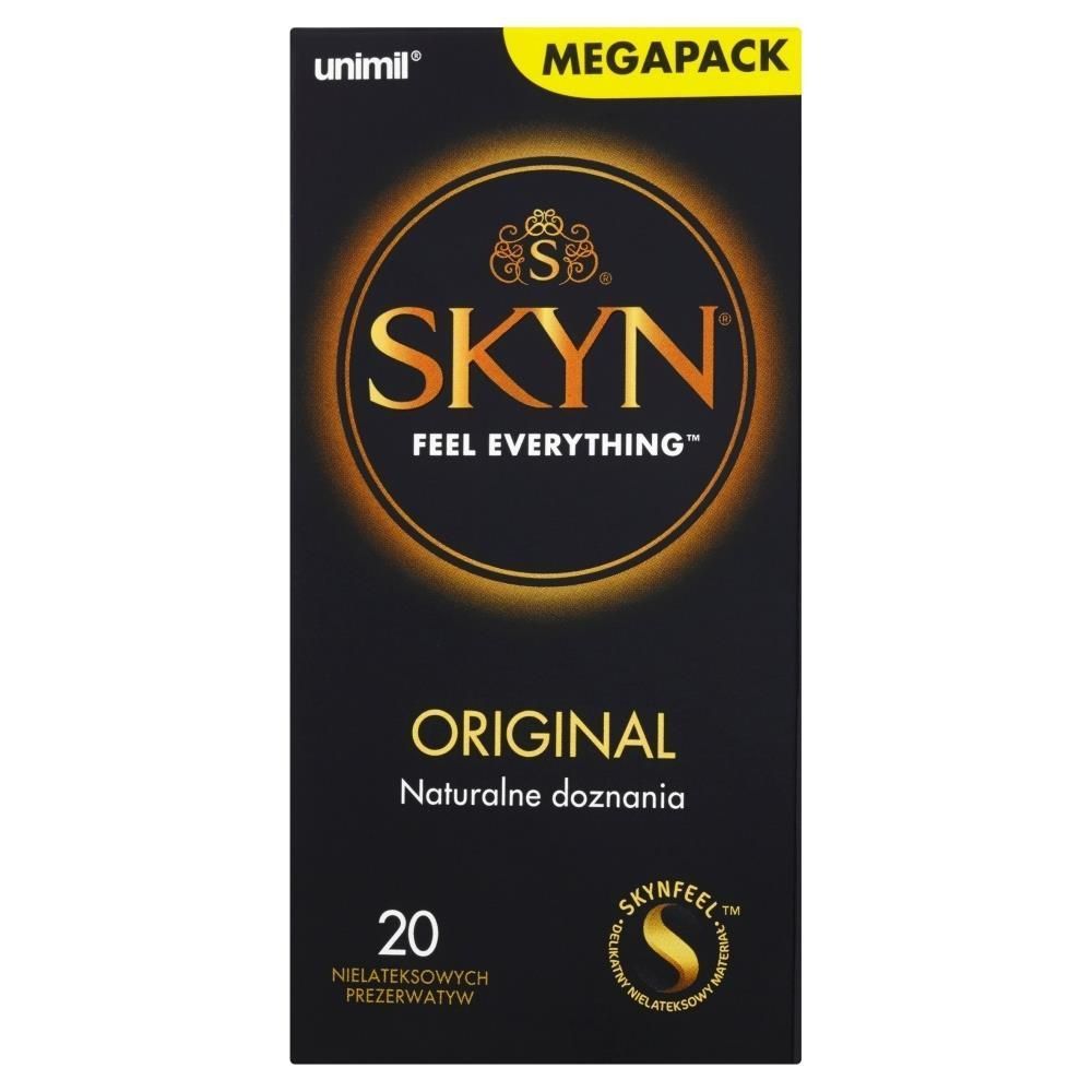 Презервативы Unimil Skyn Original безлатексные, 20 шт
