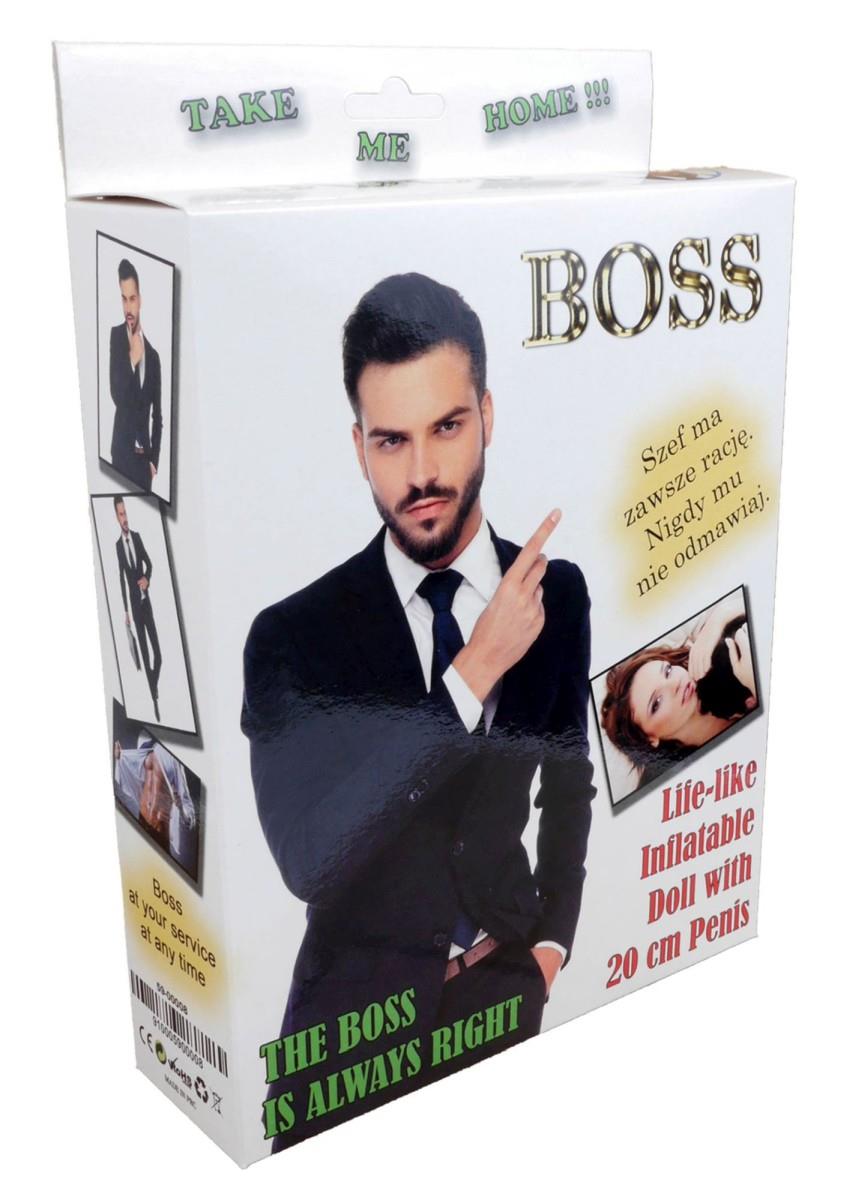 Секс-кукла Boss Male Doll, 160 см (телесный)