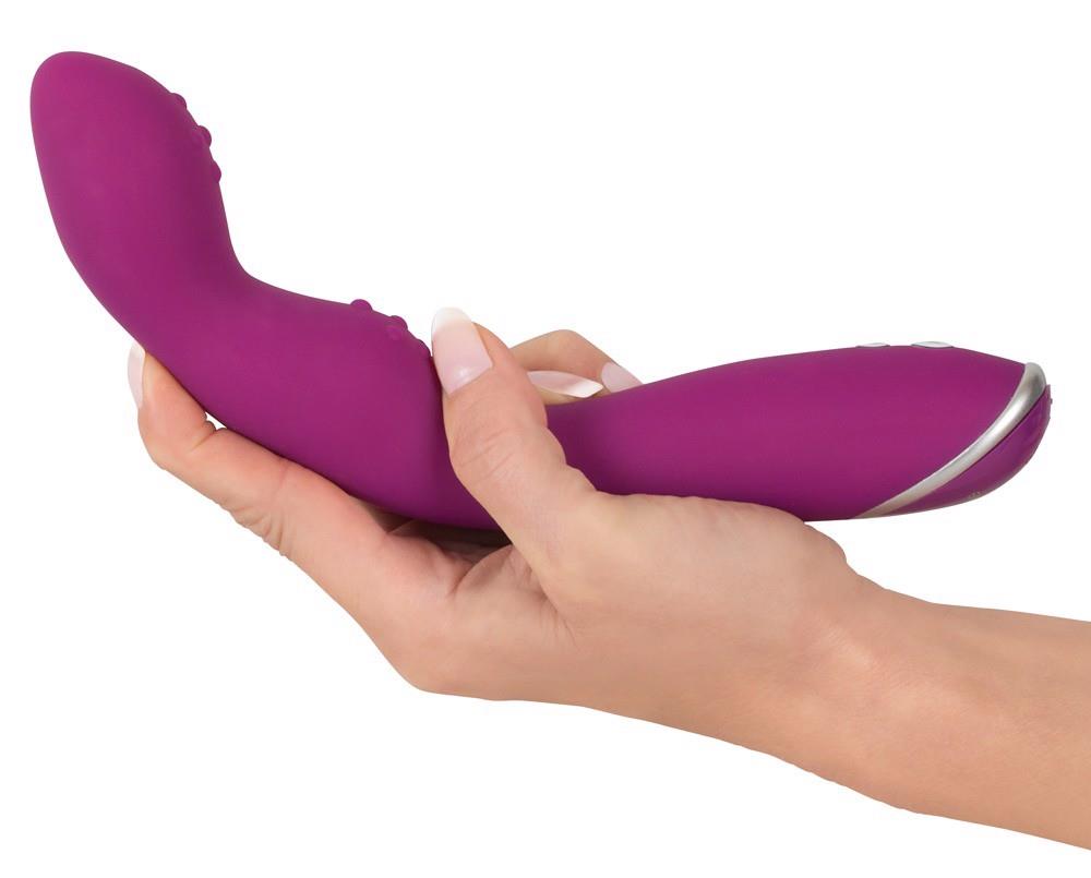 Вибратор Sweet Smile A&G-Spot Vibrator, 23,5 см (малиновый)