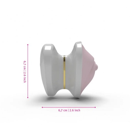 Вибратор на палец Mystim Heart's Desire (розовый)