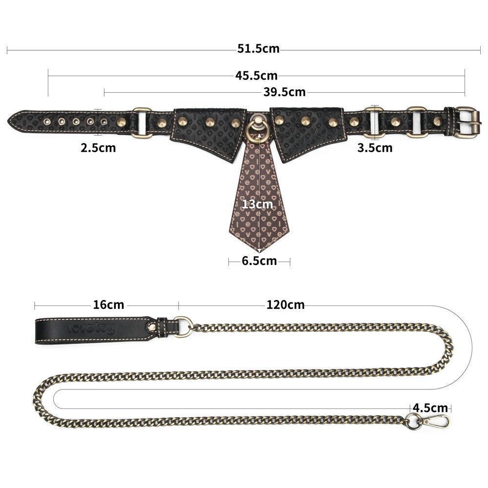 Нашийник Rebellion Reign Collar (коричневий)