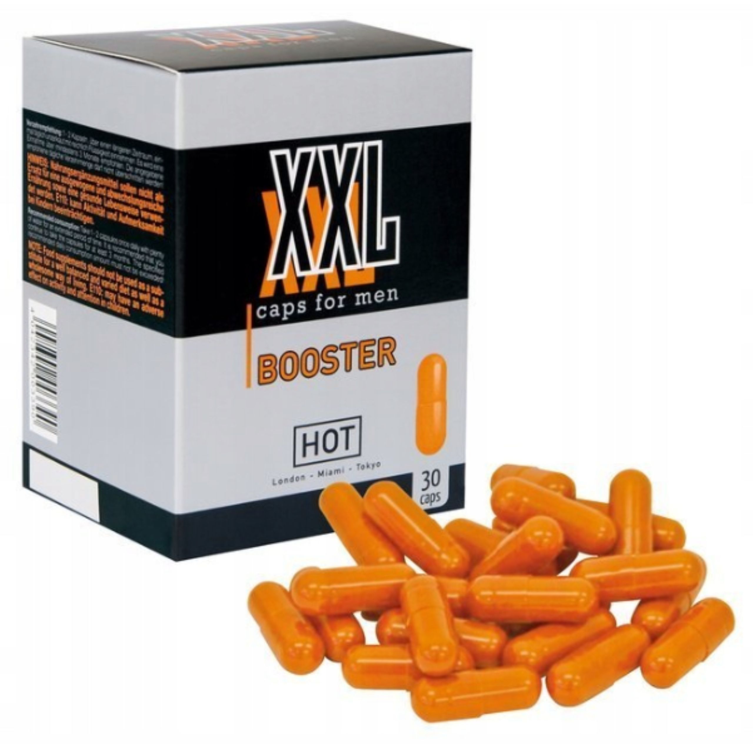 Таблетки для чоловічої потенції HOT XXL Caps for Men, 30 шт