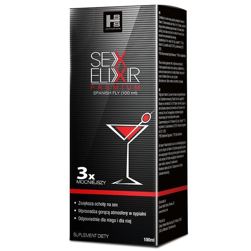 EROMED Sex Elixir Premium - Афродизиак, Bezzapachowy, 100 ml