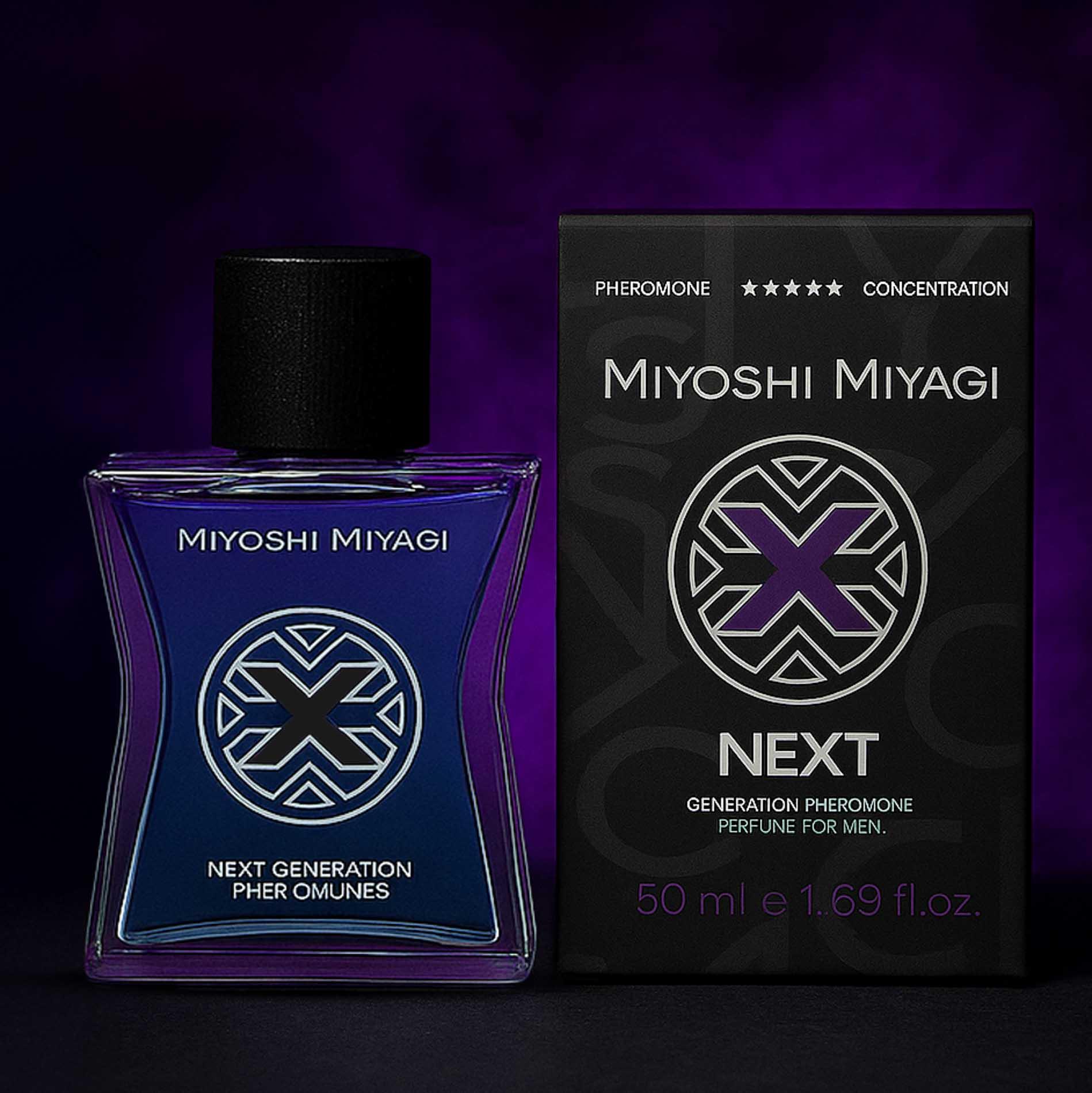 Męskie perfumy z feromonami Miyoshi Miyagi Next, 50 ml