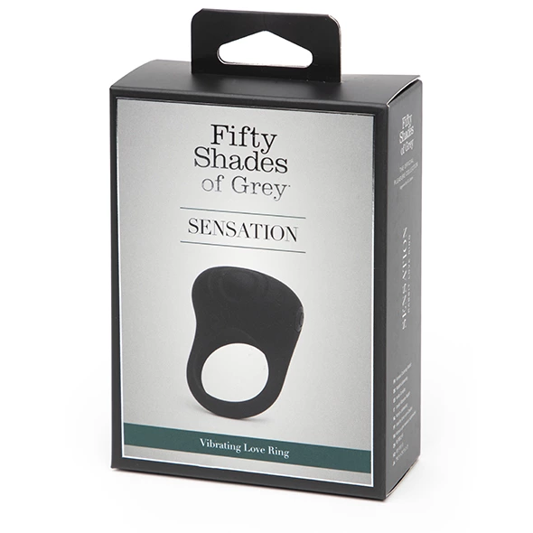 Виброкольцо Fifty Shades of Grey Sensation Vibrating Love Ring, 6.5 см (черный)