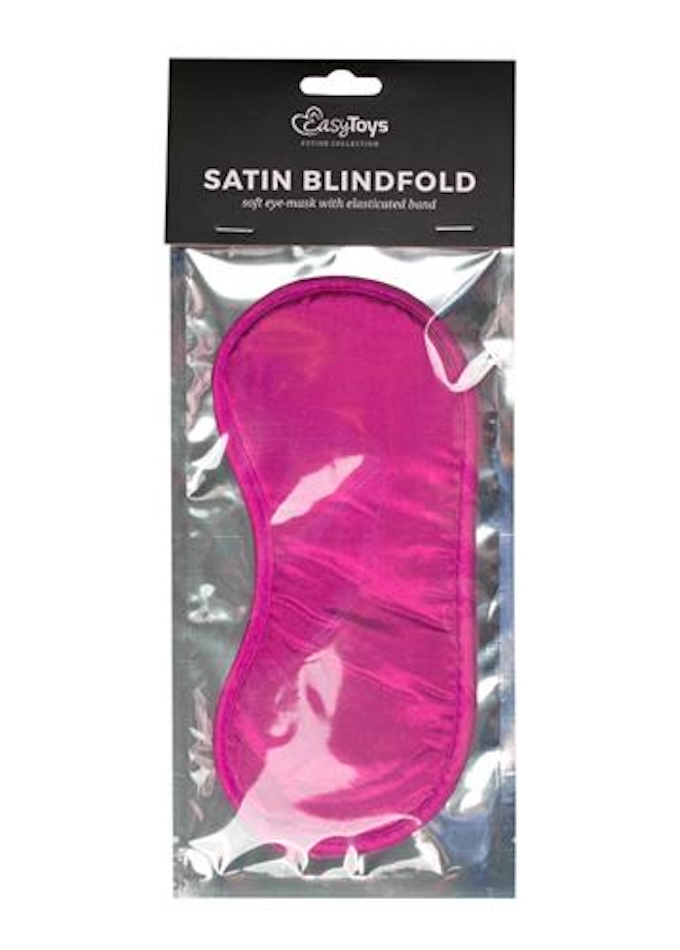 Маска на глаза EasyToys Satin Eye Mask (розовый)