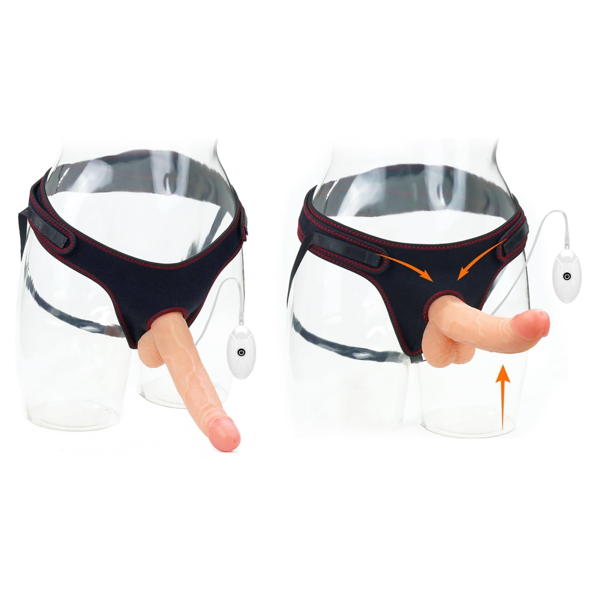 Страпон LoveToy Easy Strapon Set 8.5'', 21.5 см (телесный)