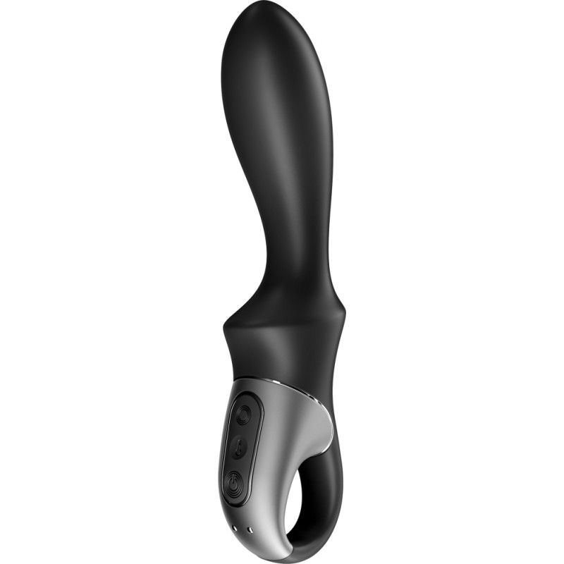 Wibrator Satisfyer Heat Climax, 20.5 cm (czarny)
