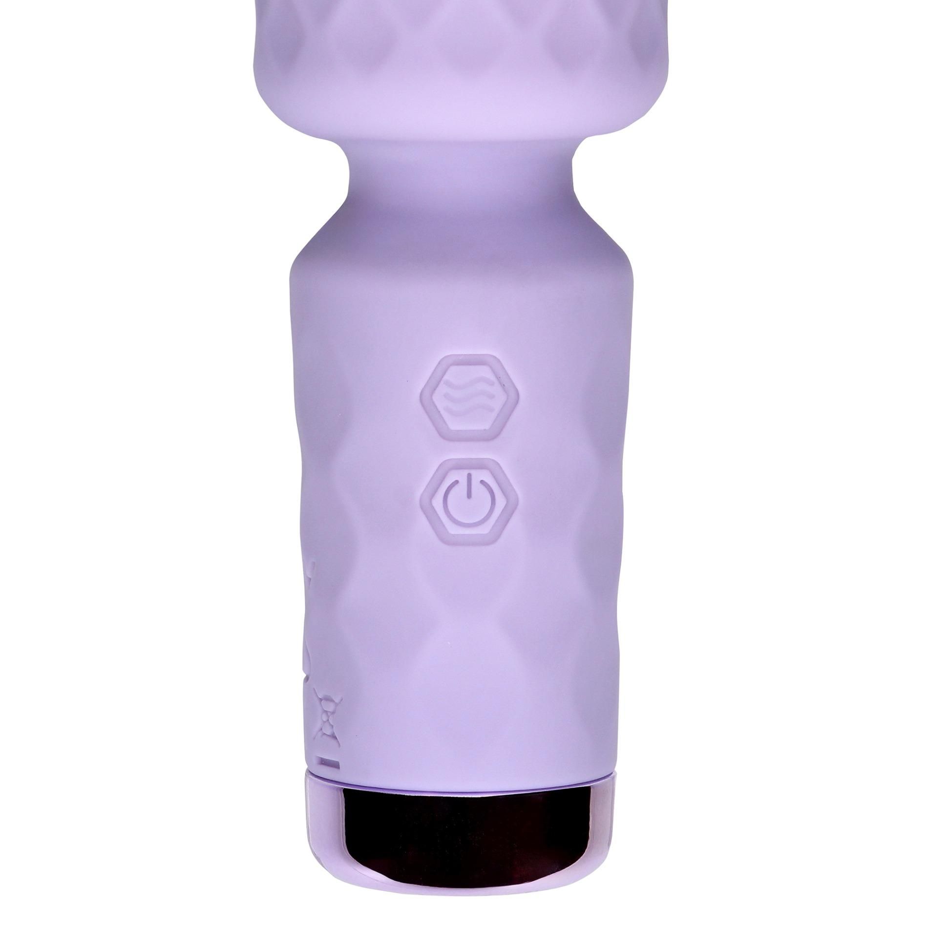Мини-вибратор Loveline Mini Wand, 11.4 см (фиолетовый)