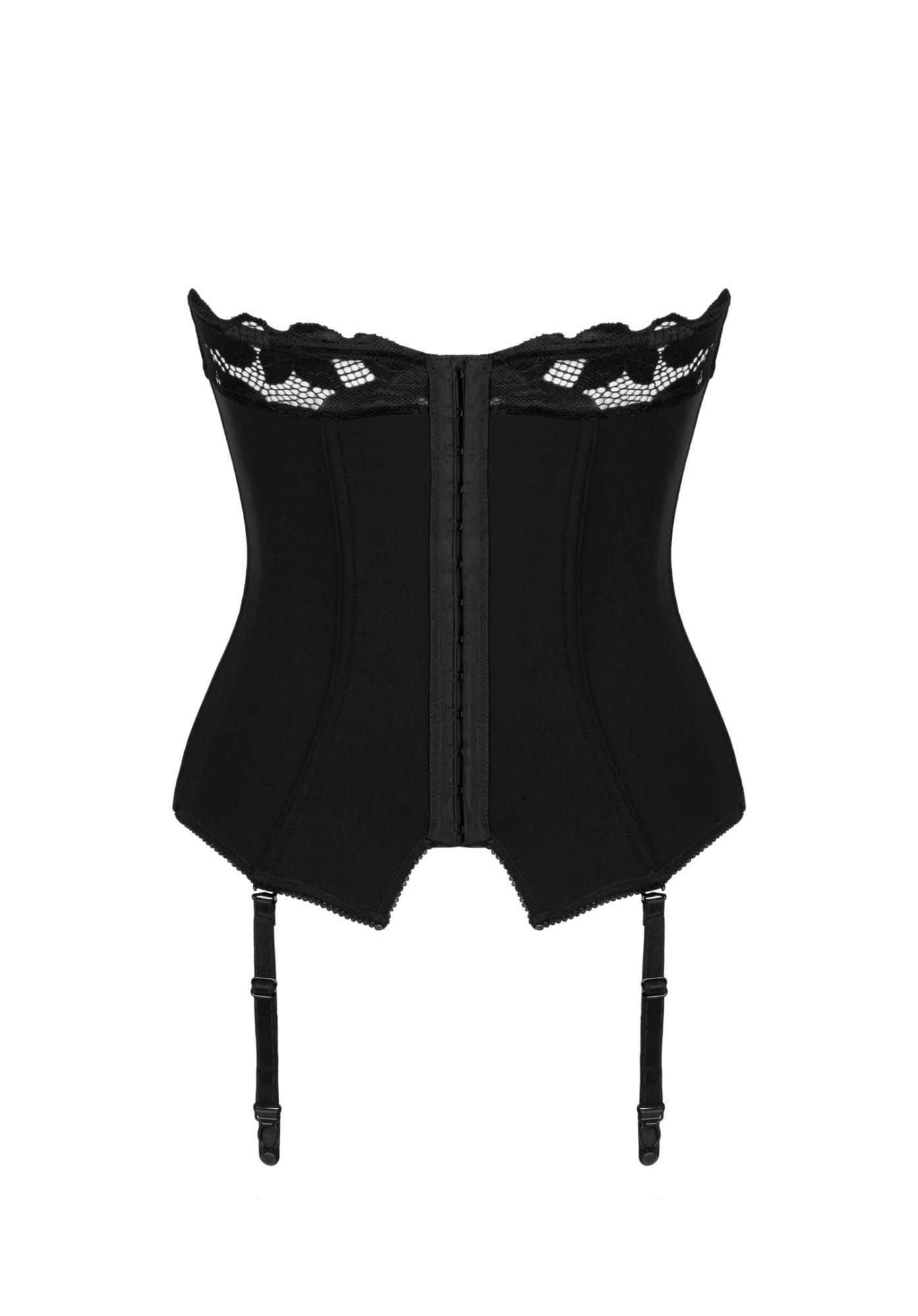 Gorset Obsessive Editya, M/L (czarny)