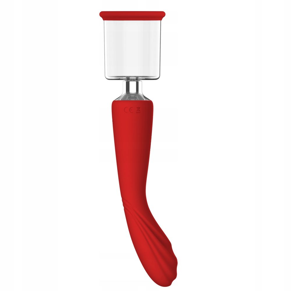 Вібратор Dream Toys Georgia, 29,3 см (червоний)