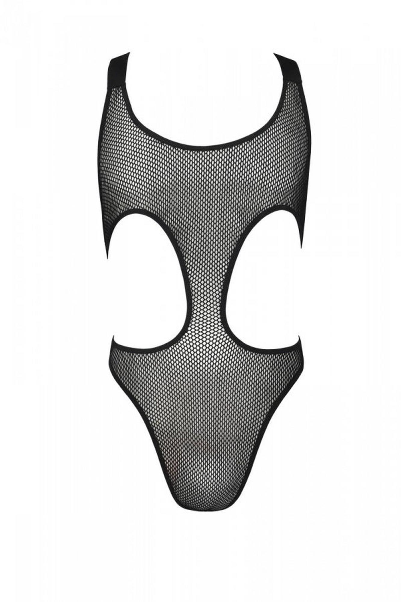 Мужской боди  Passion Free Your Senses Leon 040, S/M (черный)