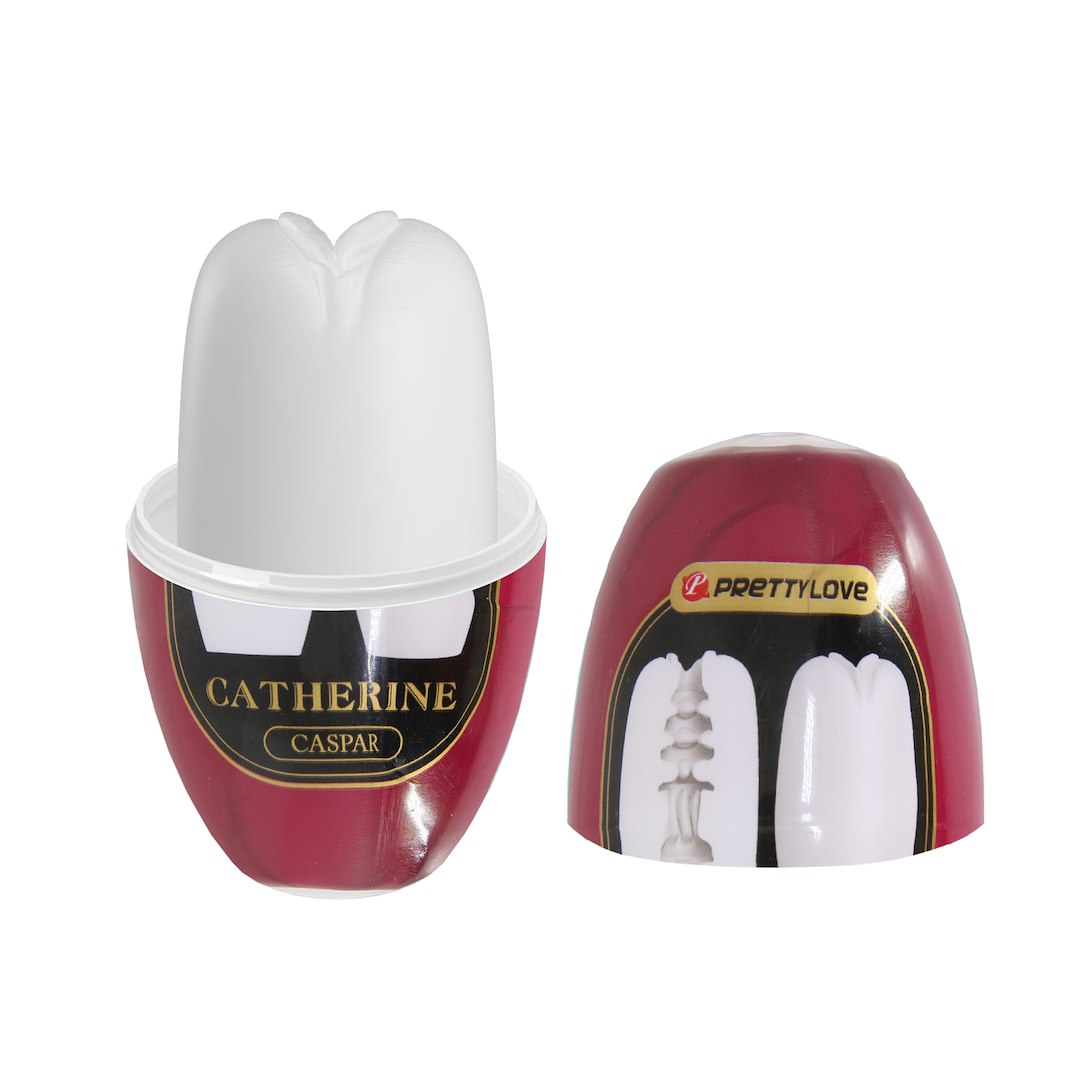 Мастурбатор Pretty Love Catherine Caspar (белый)