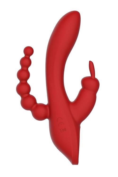 Вибратор-кролик Dream Toys Hera, 21 см (красный)