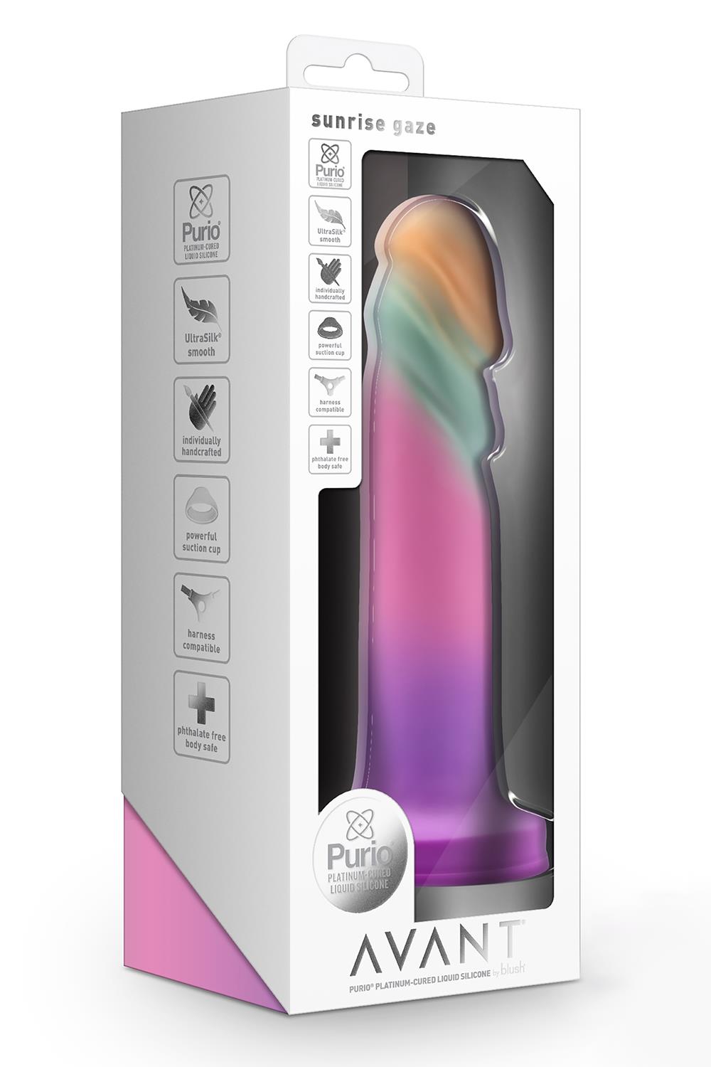Фаллоимитатор Blush Avant Borealis Dreams, 19.7 см (мульти)