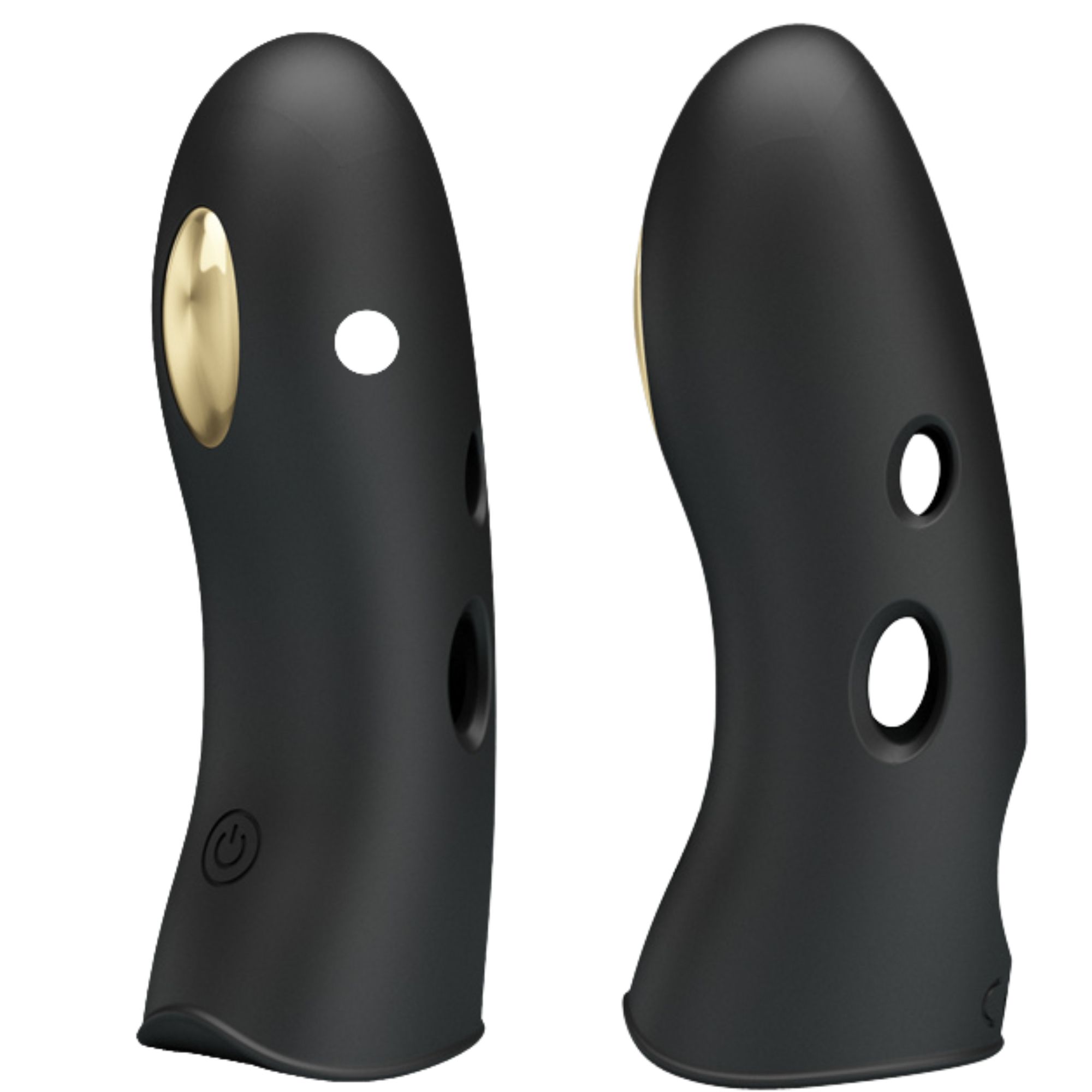 Wibrator nakładka na palec Pretty Love Miraco, 10,5 cm (czarny)