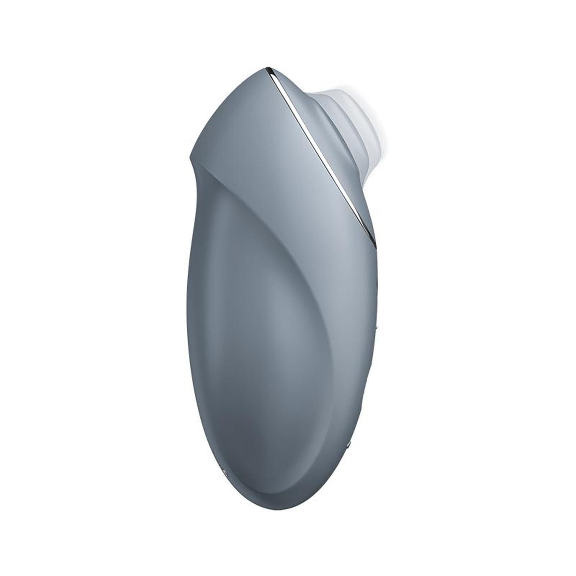 Вибратор для клитора Satisfyer Tap & Climax 1, 11 см (серый)