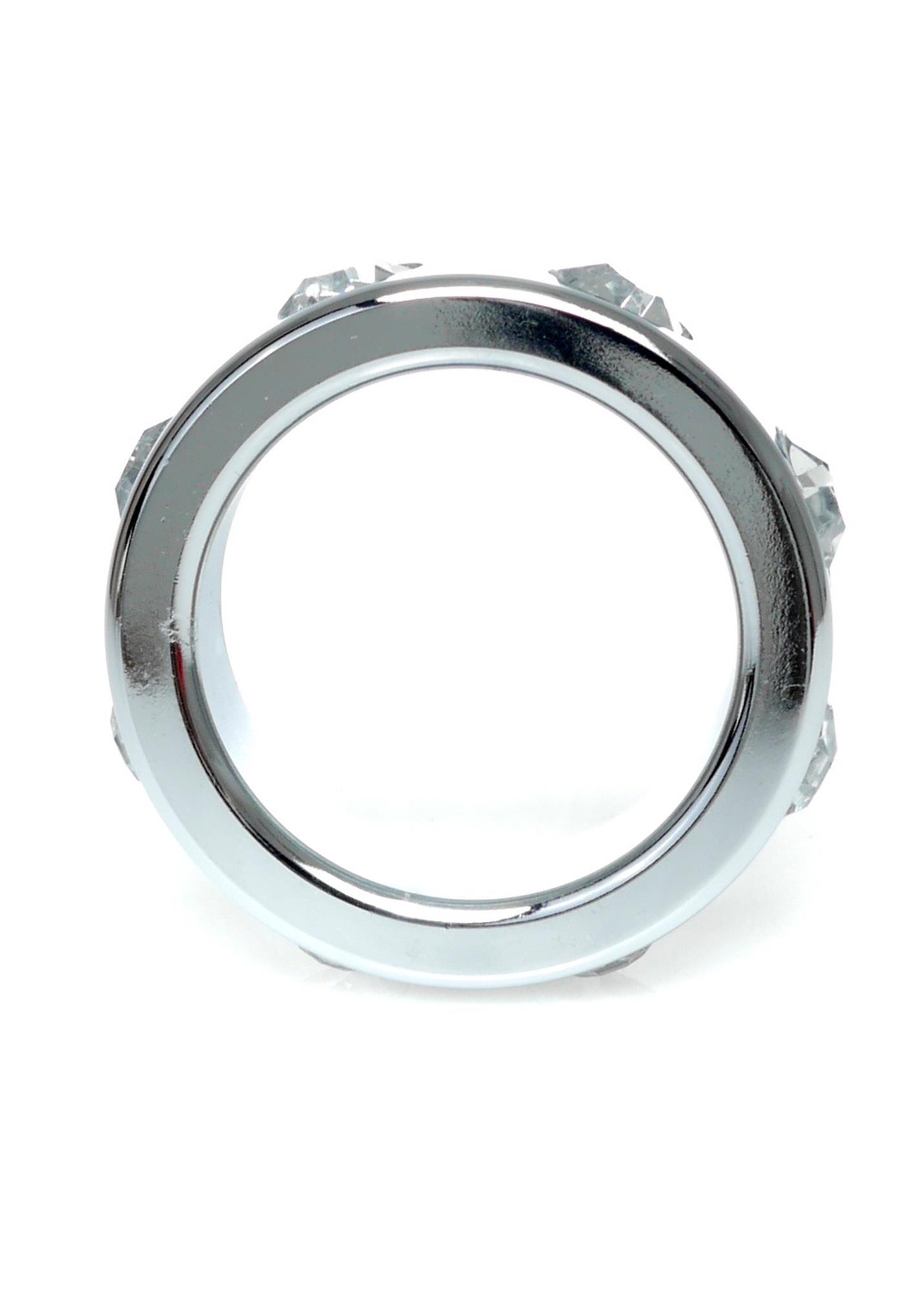 Эрекционное кольцо B - Series HeavyFun Metal Cock Ring, 4.5 см (серебристый)