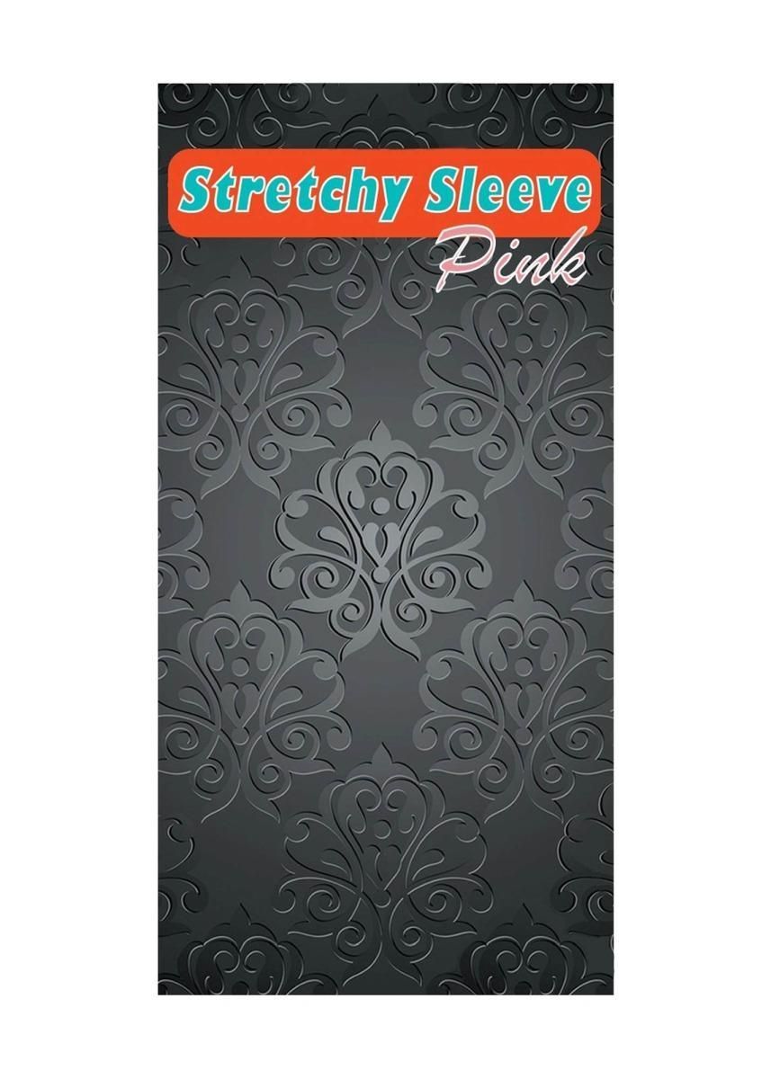Насадка на член Boss Series Stretchy Sleeve, 7 см (розовая)