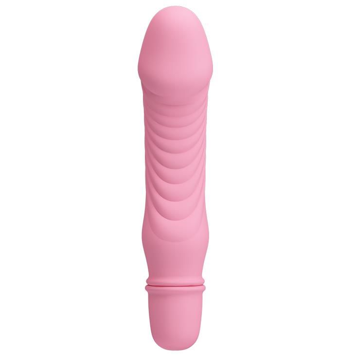 Вибратор Pretty Love Stev, 13,5 см (светло-розовый)