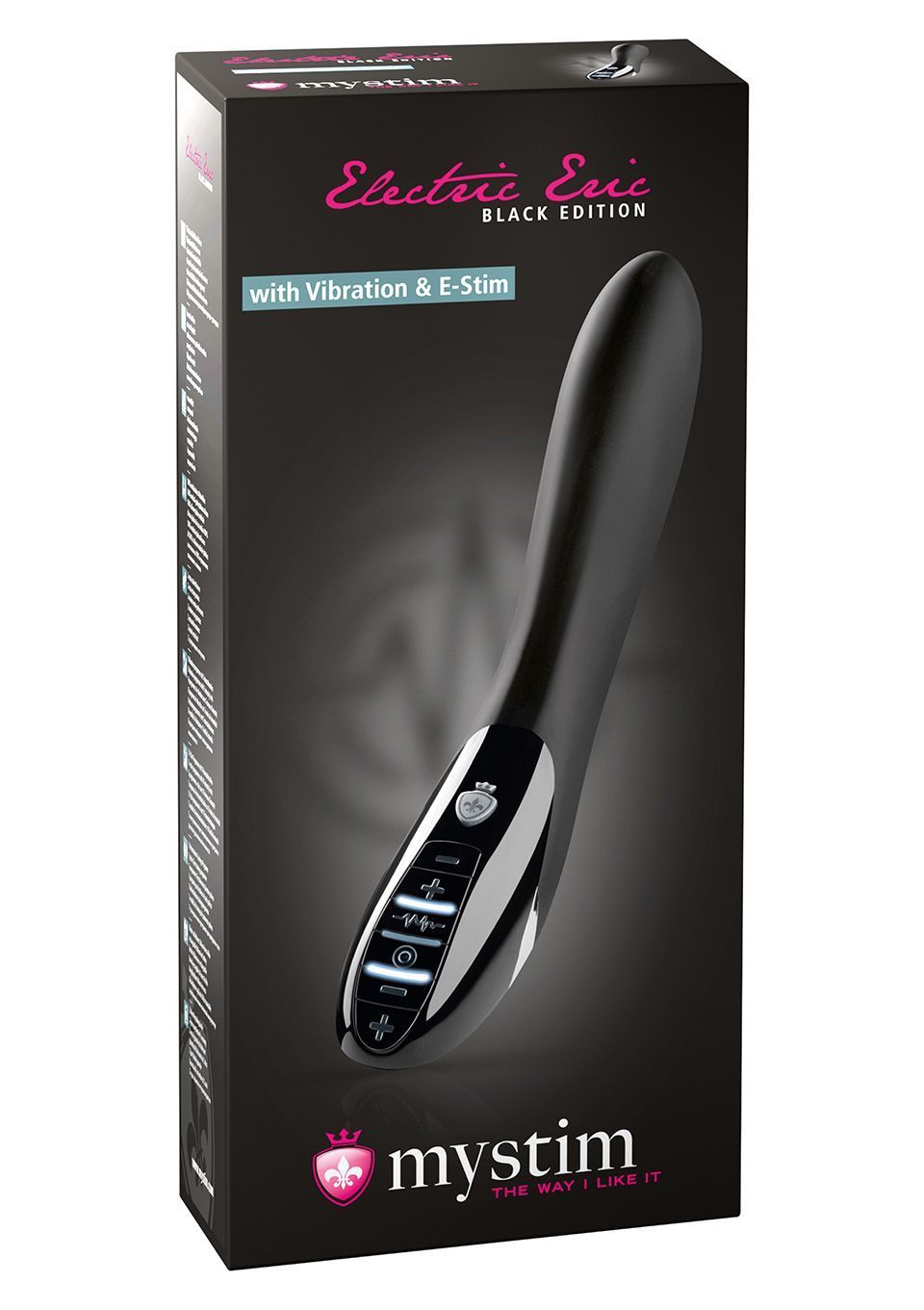 Вибратор Mystim Electric Eric, 27 см (черный)