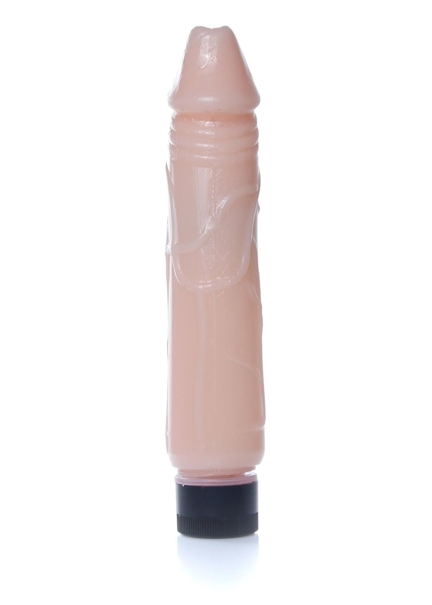 Реалистичный вибратор Boss Juicy Jelly, 22 см (телесный)