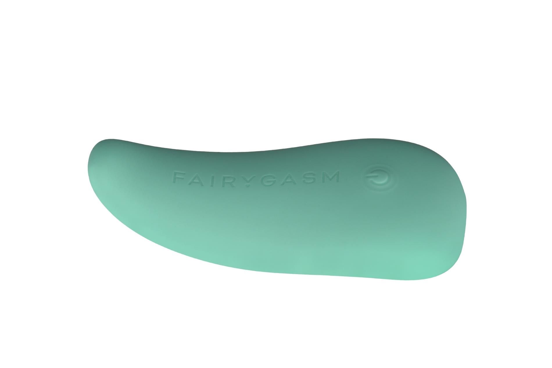 Вибратор FairyGasm ThrillLeaf, 9,8 см (зеленый)
