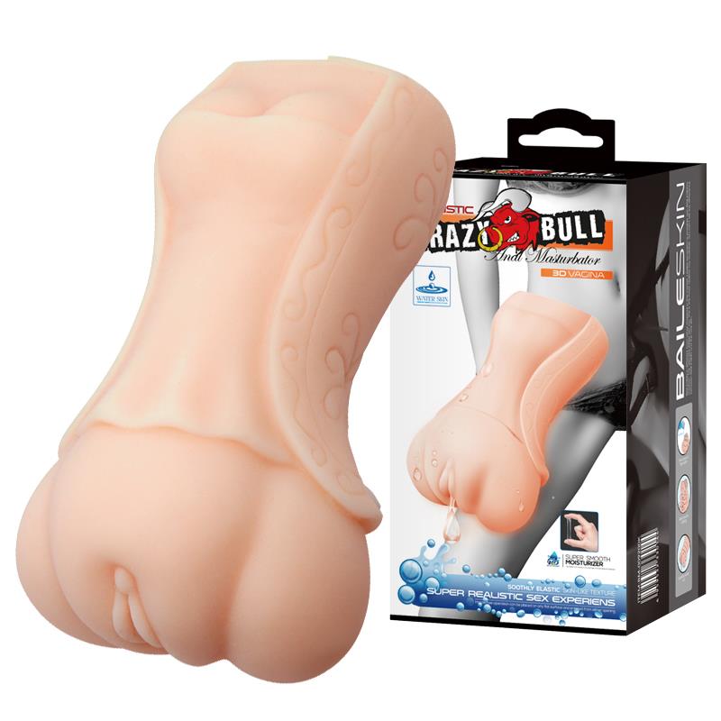 Мастурбатор Crazy Bull 3D Vagina (телесный)