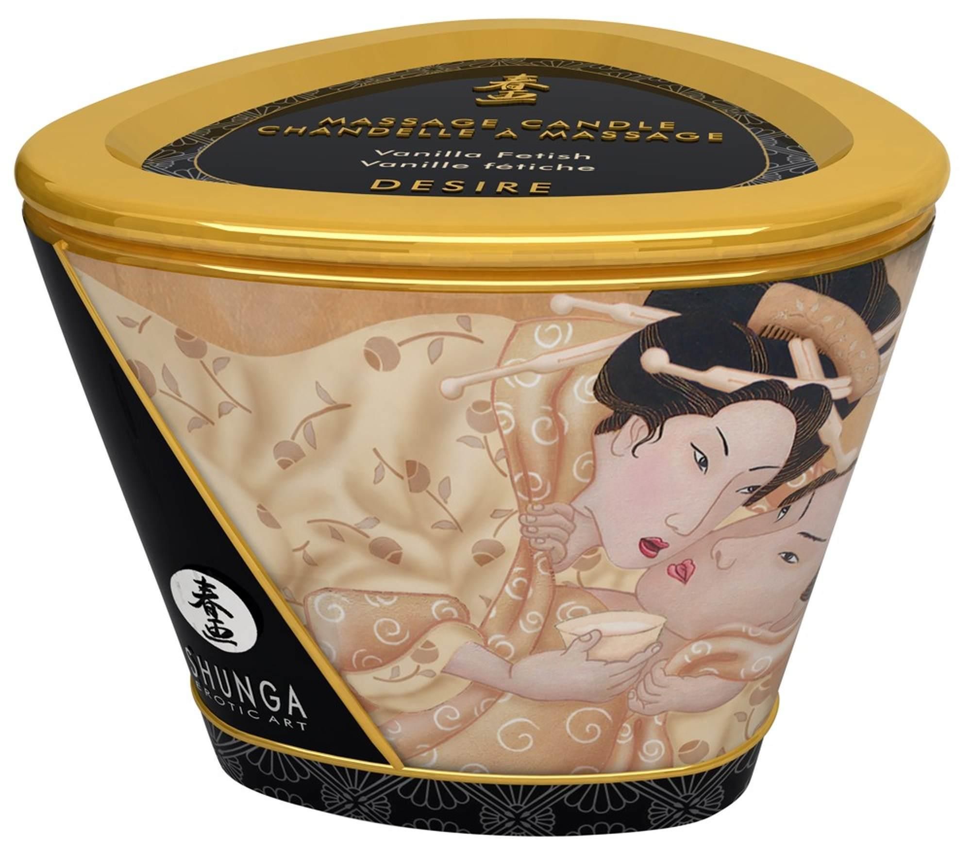 Świeca do masażu Shunga Massage Candle wanilia, 170 ml