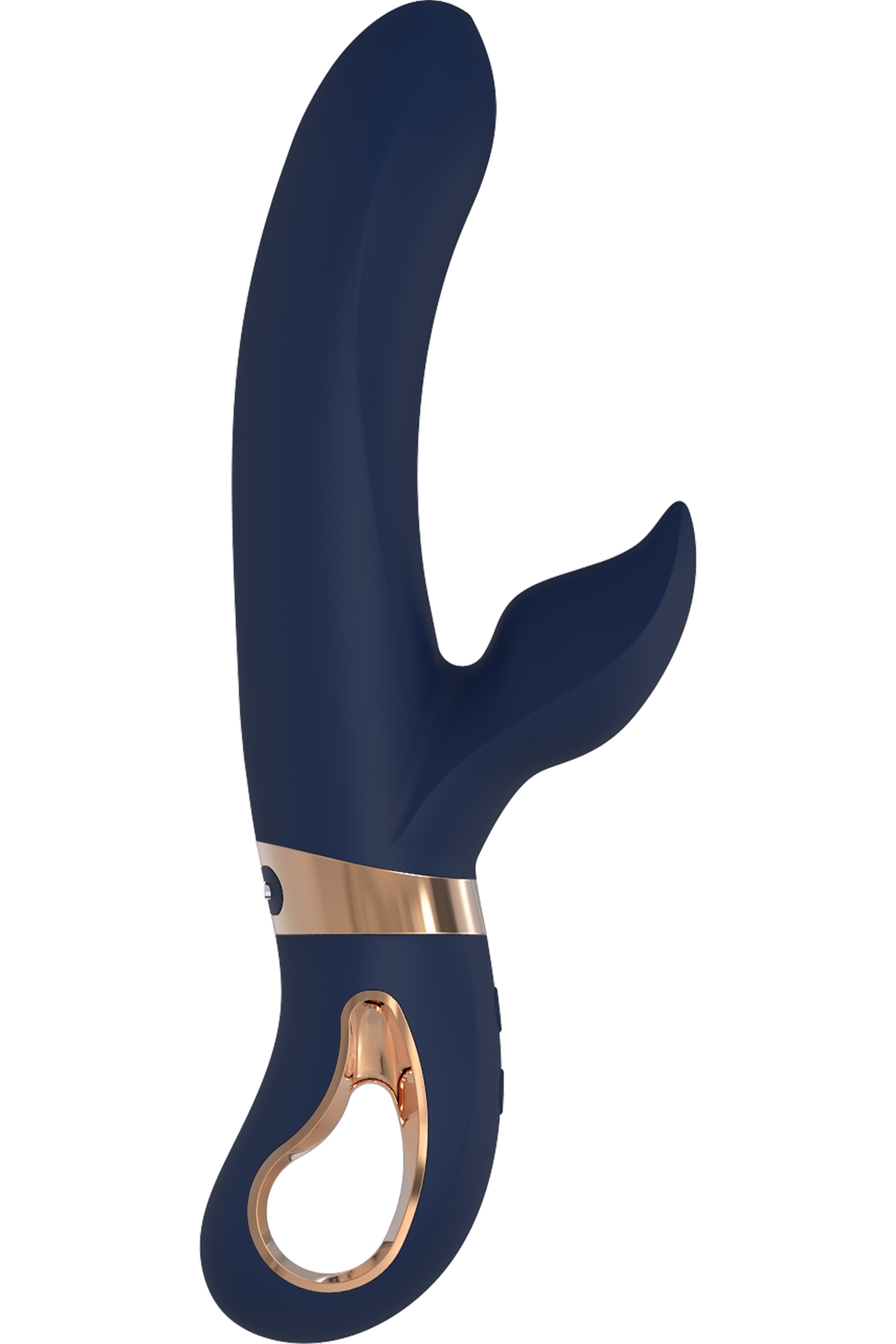 Вибратор-кролик Goddess Collection Atropos, 23 см (синий)