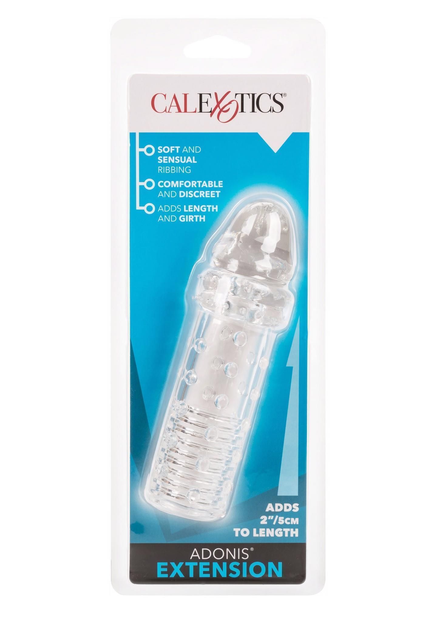 Насадка на пенис Adonis Extension, 16 см (прозрачный)