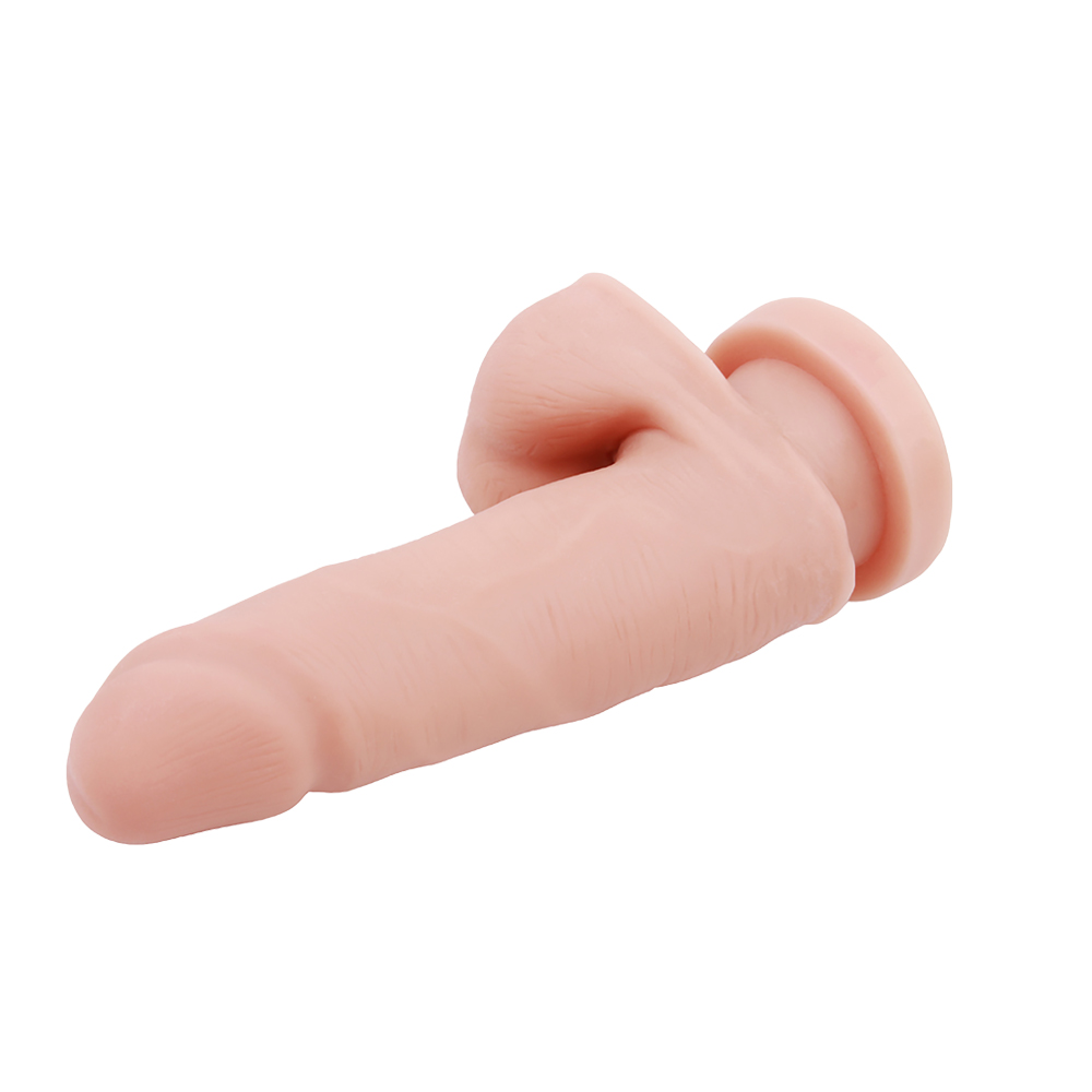 Фаллоимитатор Mister Dixx Dual Density 5,7", 14,5 см (телесный)